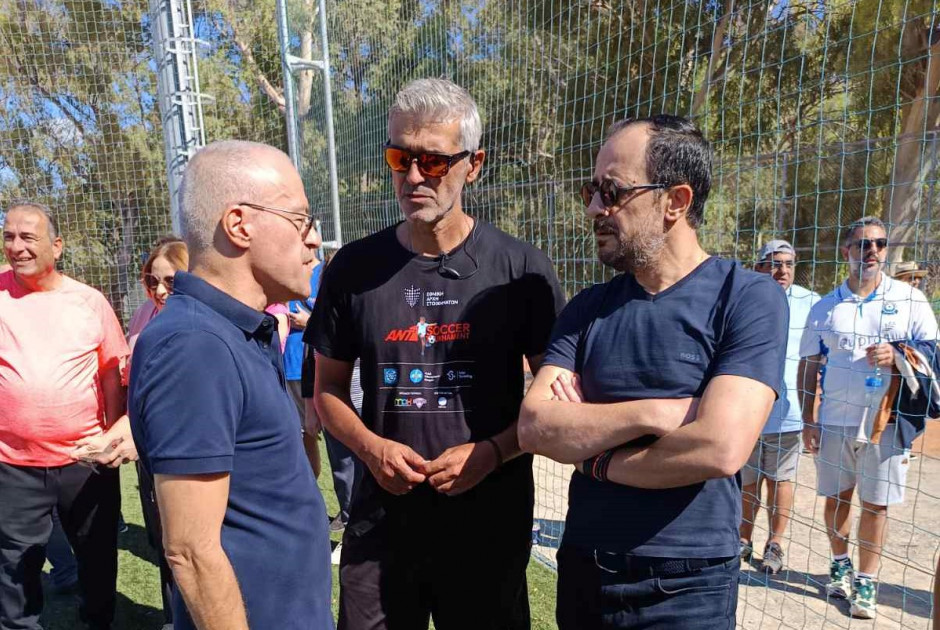 Έδωσε ραντεβού και για του χρόνου ο Πρόεδρος Χριστοδουλίδης στο τουρνουά του ΑΝΤ1 (ΒΙΝΤΕΟ)