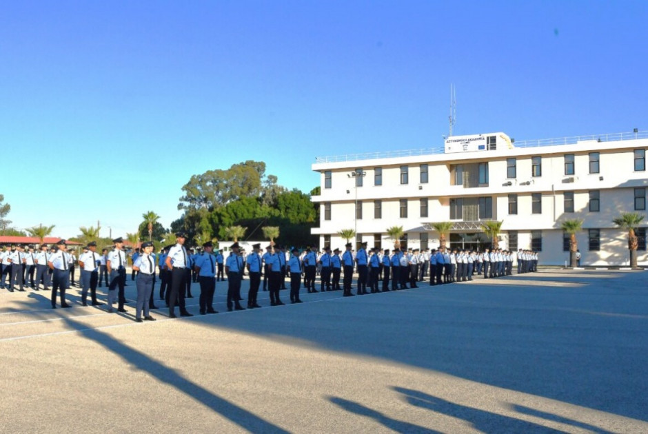 Η Τελετή αποφοίτησης 165 νέων μελών από την Αστυνομική Ακαδημία Κύπρου
