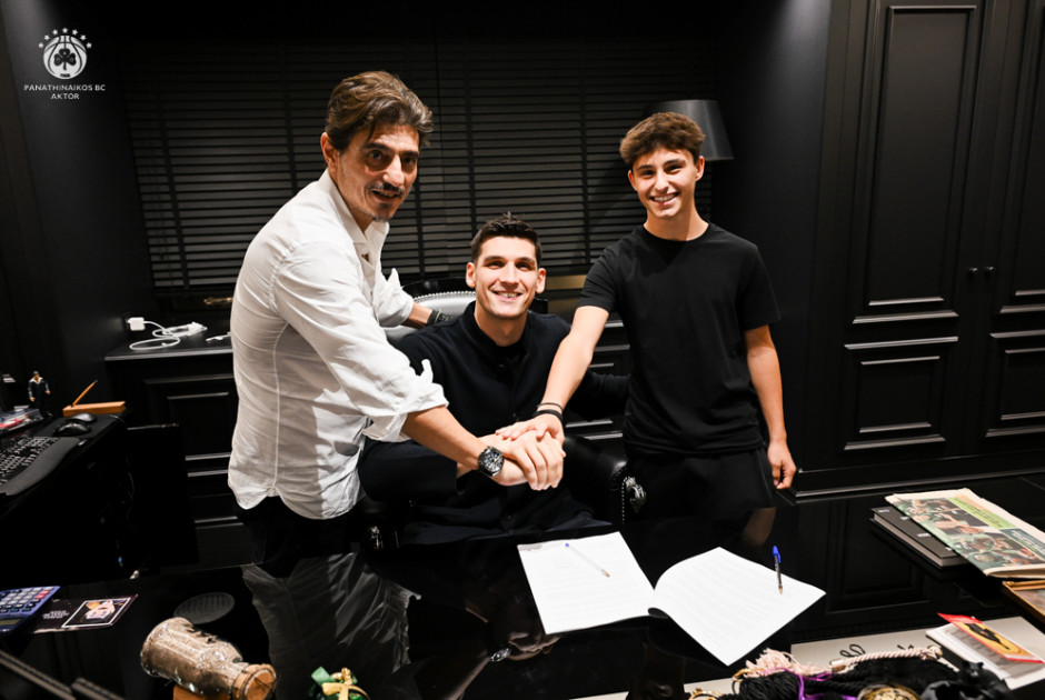 Ο Παναθηναϊκός AKTOR έδεσε τον Ντίνο Μήτογλου μέχρι το 2029