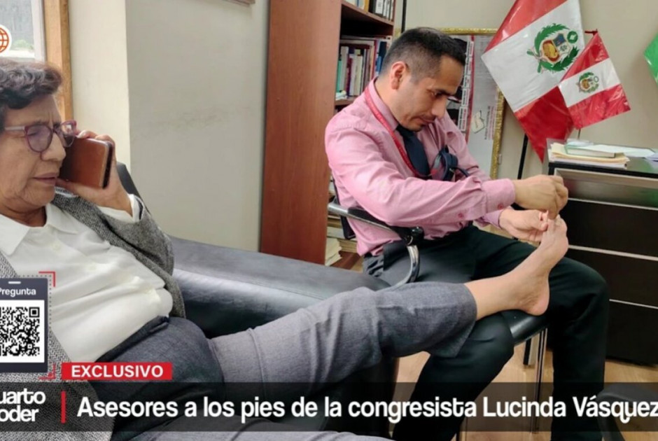 Βουλευτής έβαλε βοηθό της να της κόψει τα νύχια στο γραφείο