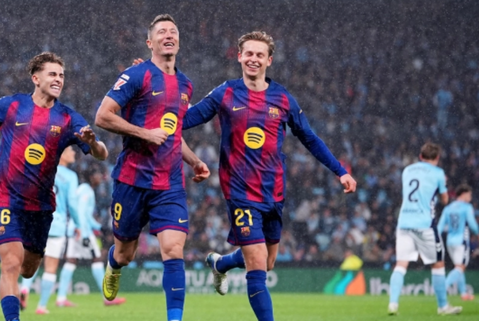 Θέλτα - Μπαρτσελόνα 2-4: Πλησίασε τη Ρεάλ με χατ τρικ του... ατίθασου Λεβαντόφσκι! (βίντεο)