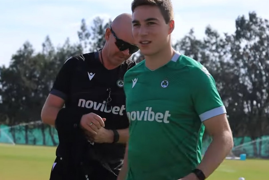 Πλάνα από την πρωινή προπόνηση της Ομόνοιας