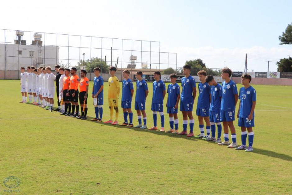 Εθνική Παίδων Κ-15: Ήττα με 1-0 από τη Φινλανδία