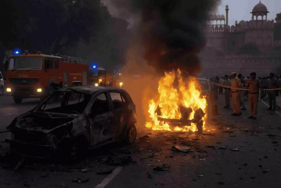 Φονική έκρηξη στο Νέο Δελχί: Οκτώ νεκροί και 20 τραυματίες