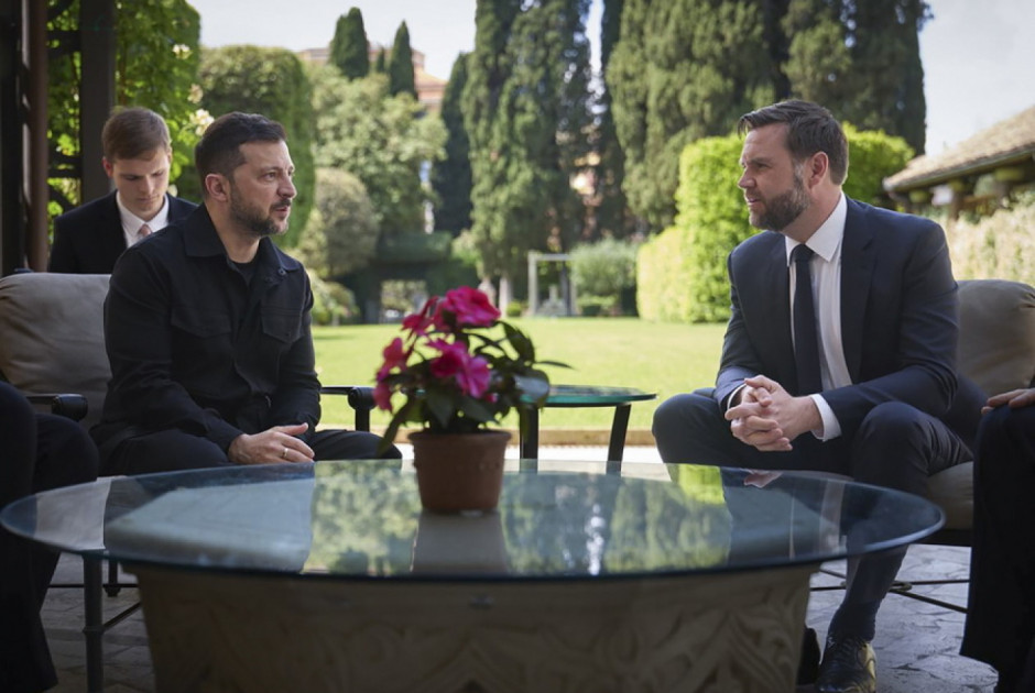 Τηλεφωνική επικοινωνία Ζελένσκι - Τζέι Ντι Βανς για το ειρηνευτικό σχέδιο