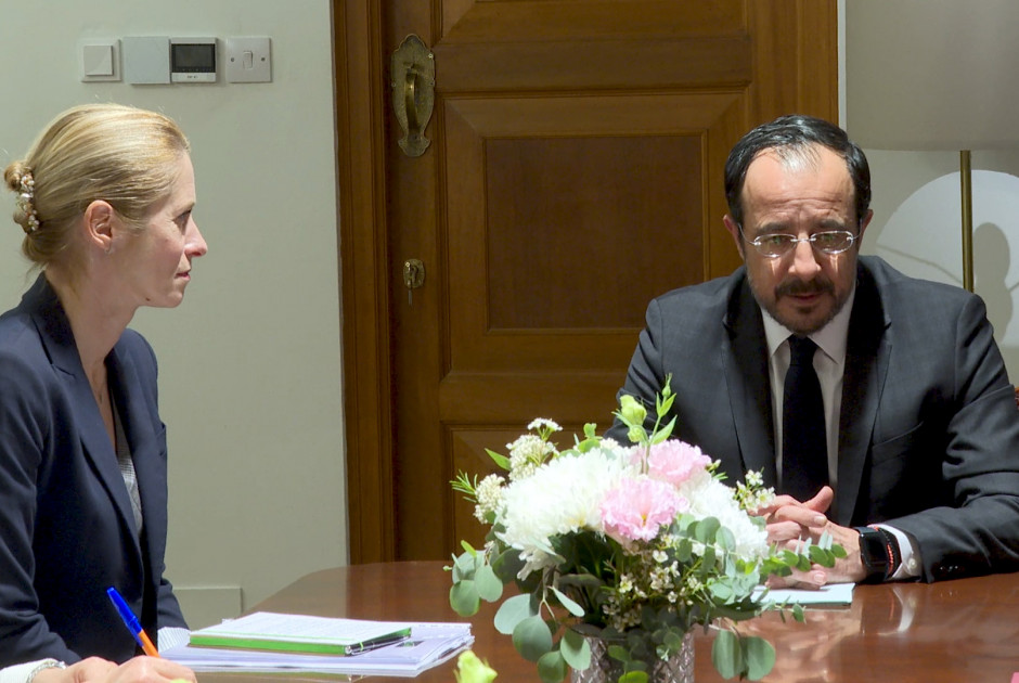 Στην Κύπρο η Κάγια Κάλας: Συναντήθηκε με ΠτΔ και Υπουργό Εξωτερικών