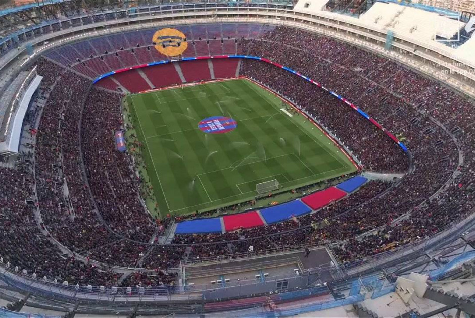 Μπαρτσελόνα – Αθλέτικ: Οι μπλαουγκράνα επέστρεψαν σπίτι τους, πανοραμικές φωτογραφίες από το νέο Καμπ Νόου