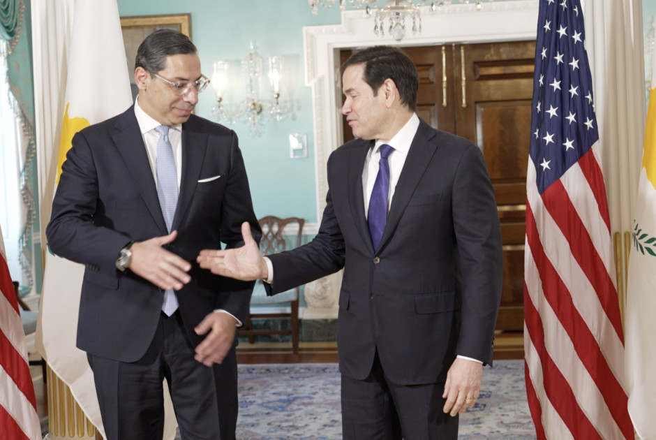 Κόμπος- Ρούμπιο: «Επιβεβαίωσαν το άριστο επίπεδο σχέσεων Κύπρου-ΗΠΑ»