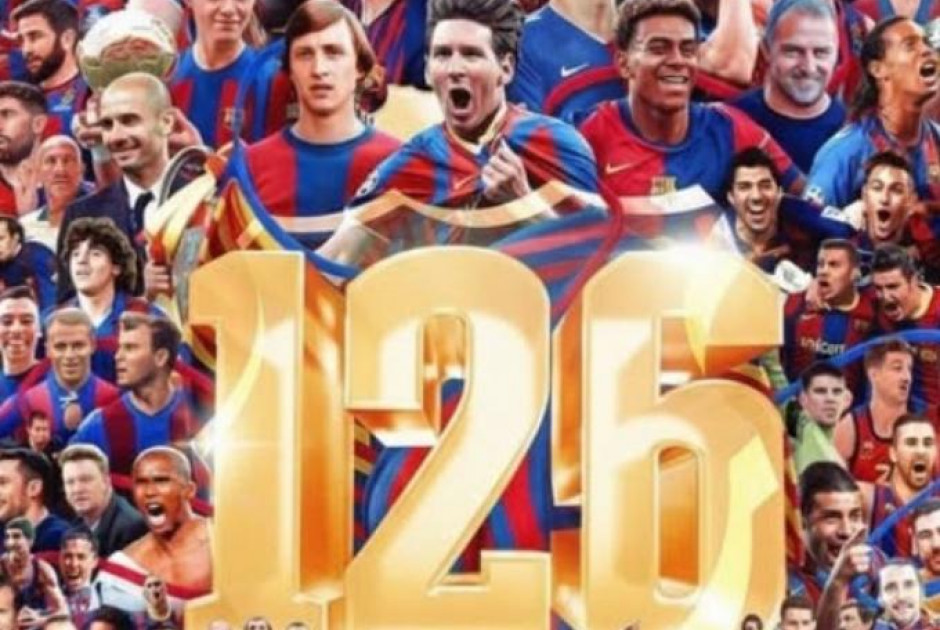 Μπαρτσελόνα ετών 126!