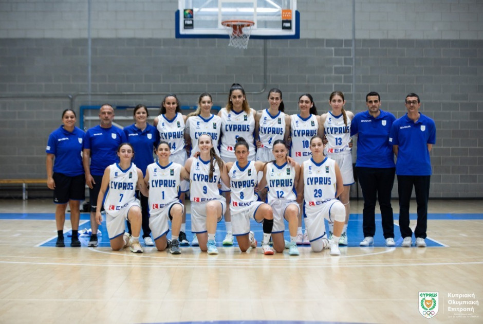 Κύπρος εναντίον Ρουμανίας στην πρώτη προσπάθεια της Εθνικής Γυναικών στο FIBA Women&#039;s EuroBasket Qualifiers