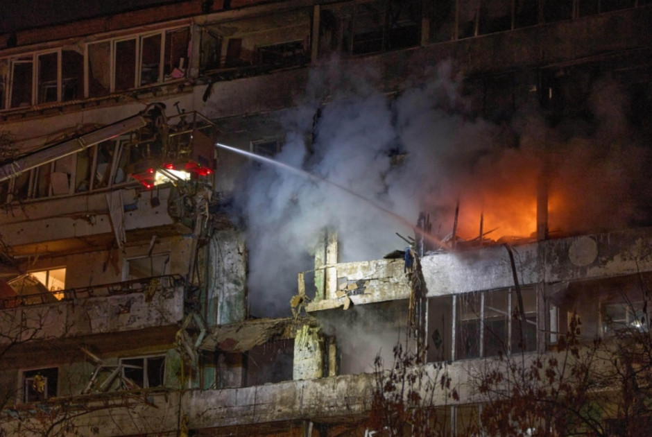 Ρωσικά πλήγματα συγκλόνισαν το Κίεβο - Ένας νεκρός και επτά τραυματίες