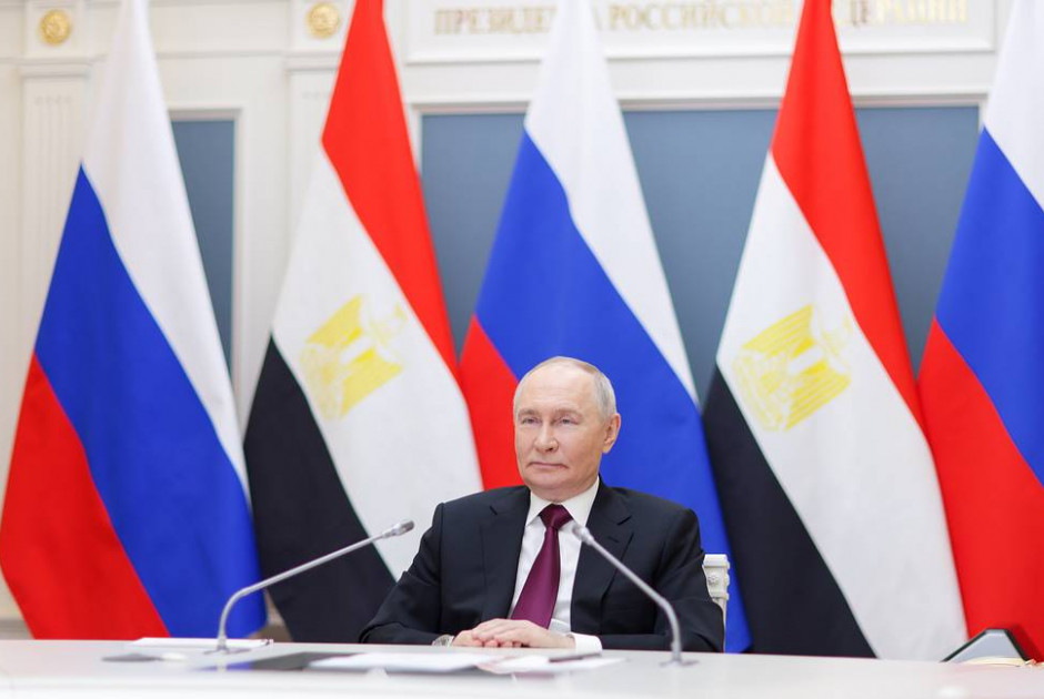 Πούτιν: Θα συνεχίσει να βοηθά την Αίγυπτο σε όλα τα στάδια του πυρηνικού έργου