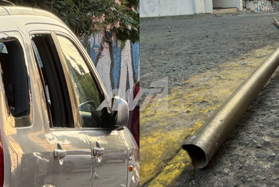 Άγρια συμπλοκή στο σωματείο του Απόλλωνα στη Λεμεσό – Κροτίδες, μολότοφ και ζημιές σε οχήματα (ΦΩΤΟΣ