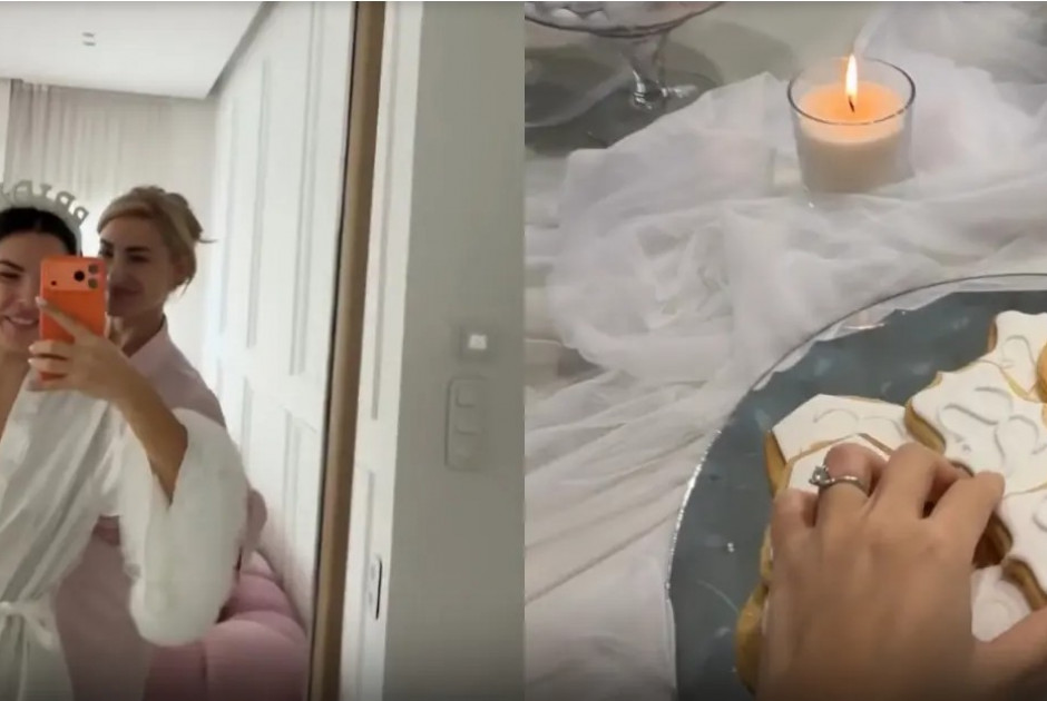 Ο στολισμός και οι ετοιμασίες στο σπίτι της Τούνης λίγο πριν τον γάμο της φίλης της Πάσσαρης