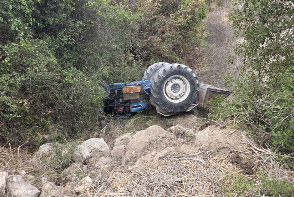 Θανατηφόρο στην Πάφο με θύμα ηλικιωμένο – Εντοπίστηκε νεκρός κάτω από το τρακτέρ του