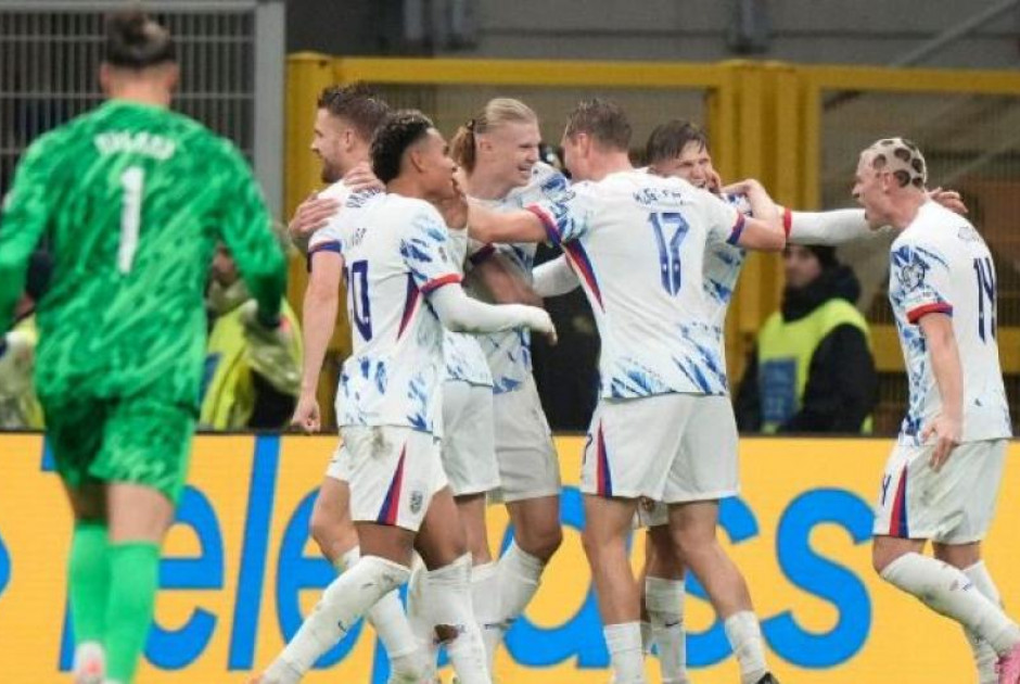 Πάρτι…πρόκρισης με 4αρα στο Mundial για την παρέα του Χάαλαντ! (βίντεο)