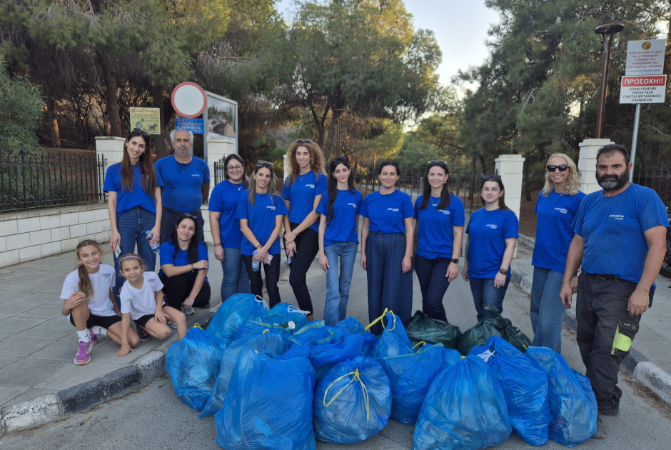 Η Πετρολίνα Πλατινένιος Χορηγός  της εκστρατείας Let’s do it! Cyprus 2025