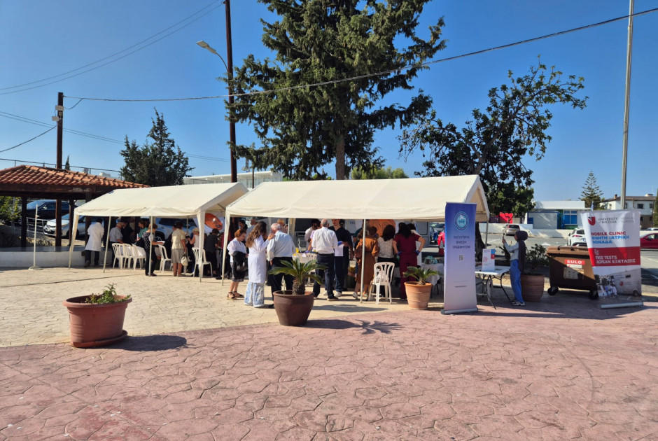 Ο Δήμος Λάρνακας συνεχίζει τις δράσεις πρόληψης και φροντίδας υγείας στους προσφυγικούς οικισμούς