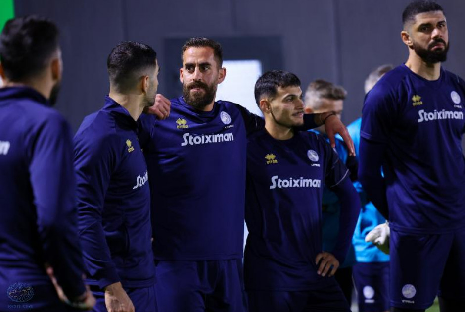 Εθνκή Ανδρών: Ολοκληρώθηκε η προετοιμασία για τον αγώνα με την Εσθονία