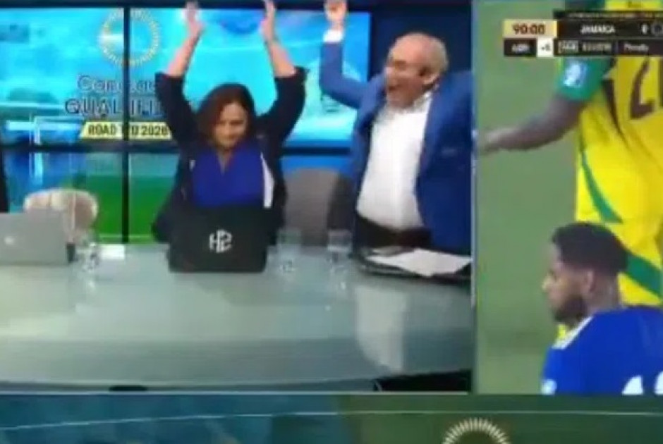 Οι τρομεροί πανηγυρισμοί στο στούντιο για την πρόκριση του Κουρασάο