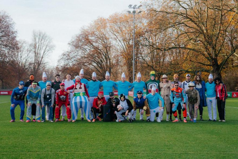 Φοβερό: Η Κολωνία έκανε προπόνηση με τους παίκτες της μεταμφιεσμένους λόγω καρναβαλιού