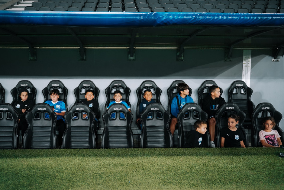 Ξενάγηση μαθητών του Τσιρείου Δημοτικού στο Στάδιο «ΑΛΦΑΜΕΓΑ»