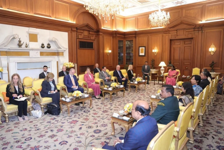 Η Πρόεδρος της Ινδίας επαναβεβαίωσε στην Α. Δημητρίου τη στήριξή της στο Κυπριακό