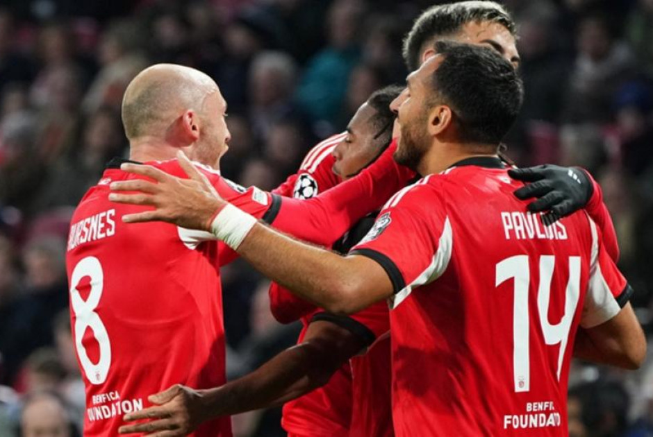 Βύθισε τον Άγιαξ και ανάσανε η Μπενφίκα, τέζαρε τη Γαλατάσαραϊ μέσα στην Πόλη η Ουνιόν Σεν Ζιλουάζ