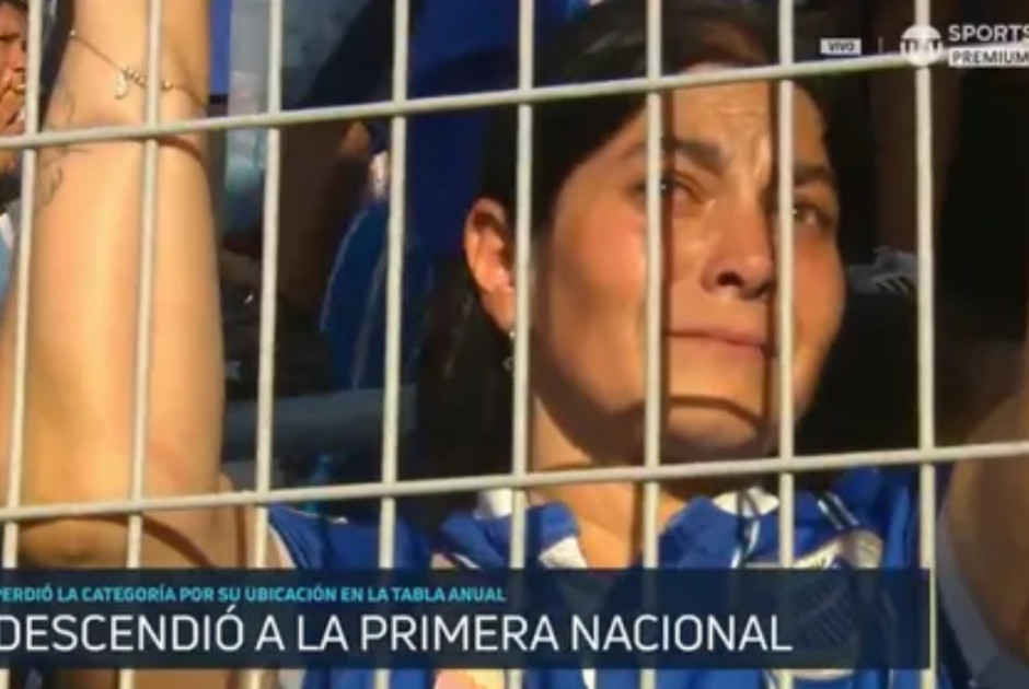 Η Γοδόι Κρους υποβιβάστηκε, παίκτες κι οπαδοί πλάνταξαν στο κλάμα: Απίστευτες εικόνες στην Αργεντινή