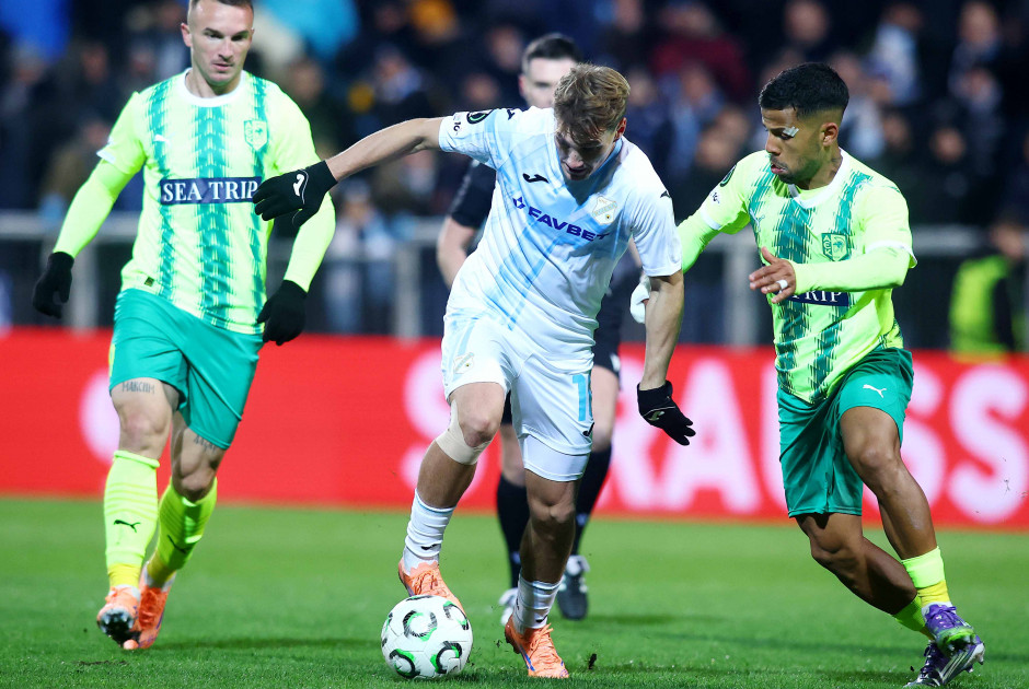 Rijeka-ΑΕΚ 0-0: Όρθια στην Κροατία και παραμένει στην οκτάδα (στιγμιότυπα)