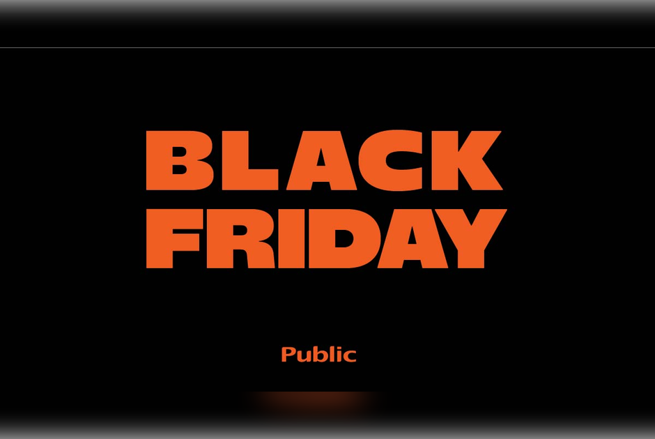 Η Black Friday στα Public έρχεται