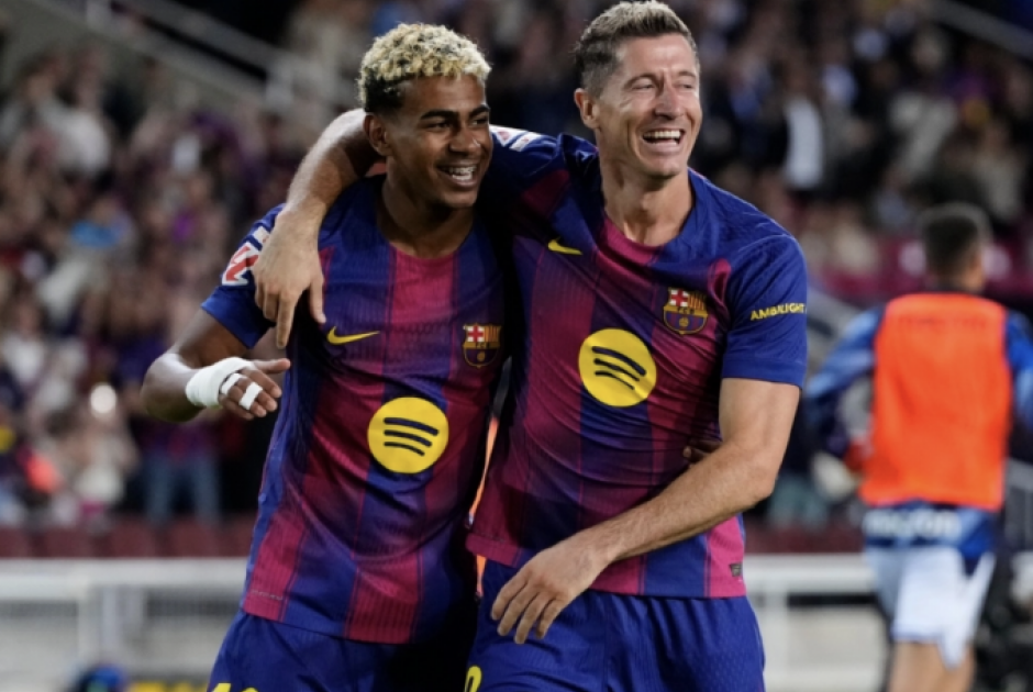 Μπαρτσελόνα: Ρήξη στις σχέσεις Γιαμάλ – Λεβαντόφσκι σύμφωνα με το Foot Mercato, «δεν μιλάνε μεταξύ τ