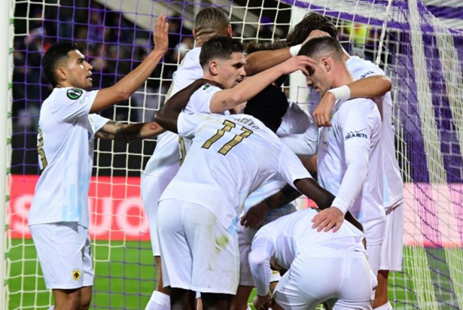 Ιστορικό «διπλό» για την ΑΕΚ κόντρα στη Φιορεντίνα