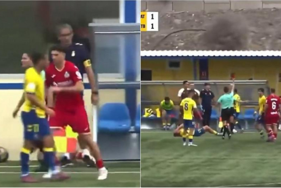 Παίκτης μπήκε αλλαγή και αποβλήθηκε μετά από 20 δευτερόλεπτα (BINTEO)