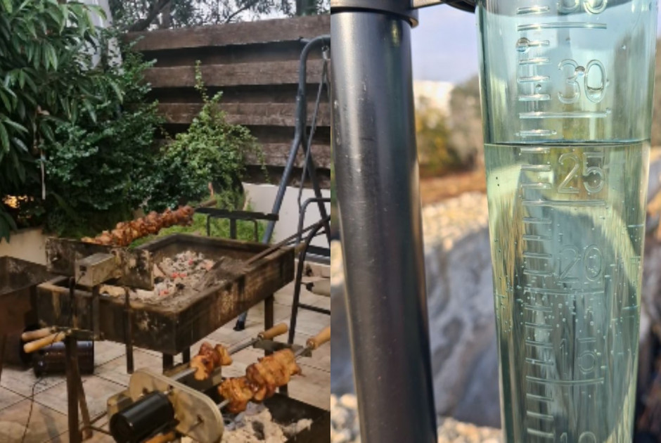 Βροχερά Χριστούγεννα: Άνοιξαν οι ουρανοί σε διάφορες περιοχές της Κύπρου (ΒΙΝΤΕΟ)