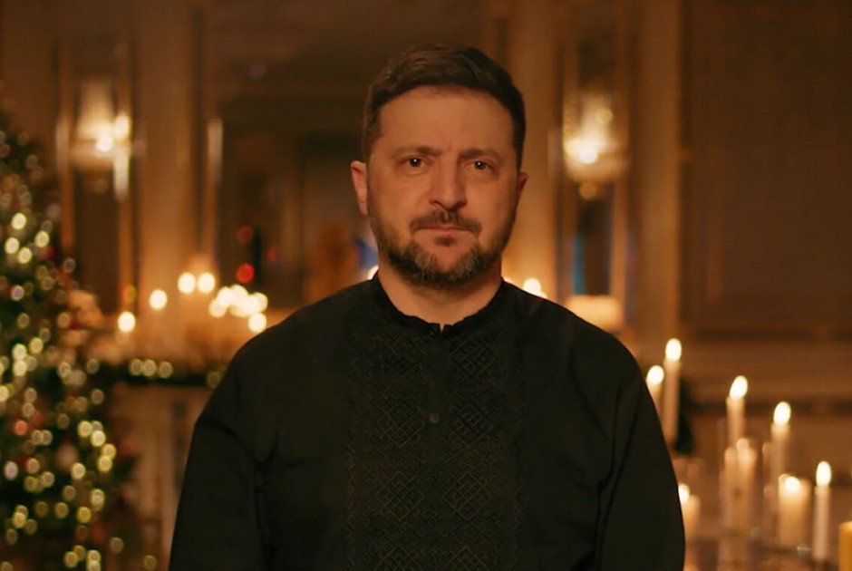 Το χριστουγεννιάτικο μήνυμα του Ζελένσκι - Εύχεται... τον θάνατο του Πούτιν