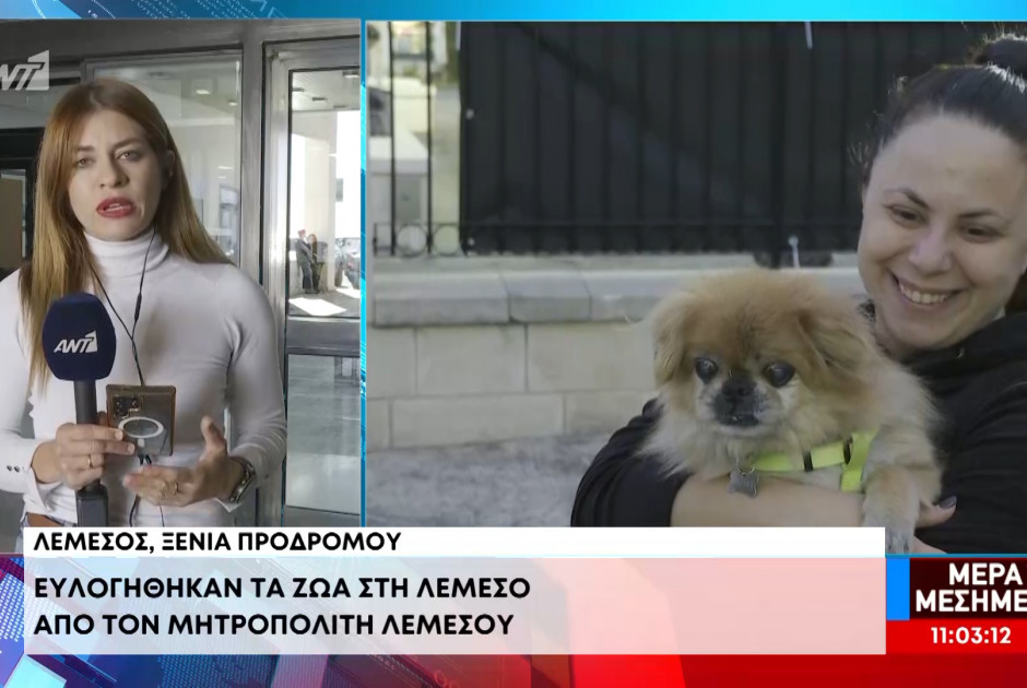 Ευλόγησε τα ζώα στη Λεμεσό ο Μητροπολίτης Αθανάσιος (ΒΙΝΤΕΟ)