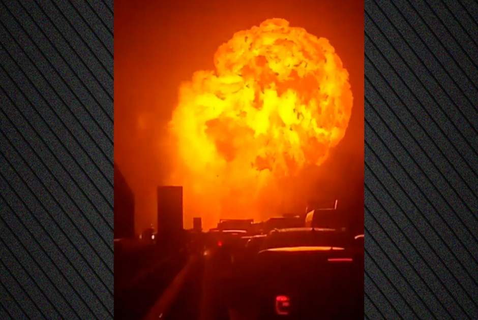 Παραλίγο τραγωδία: Έκρηξη βυτιοφόρου με υγραέριο σε αυτοκινητόδρομο