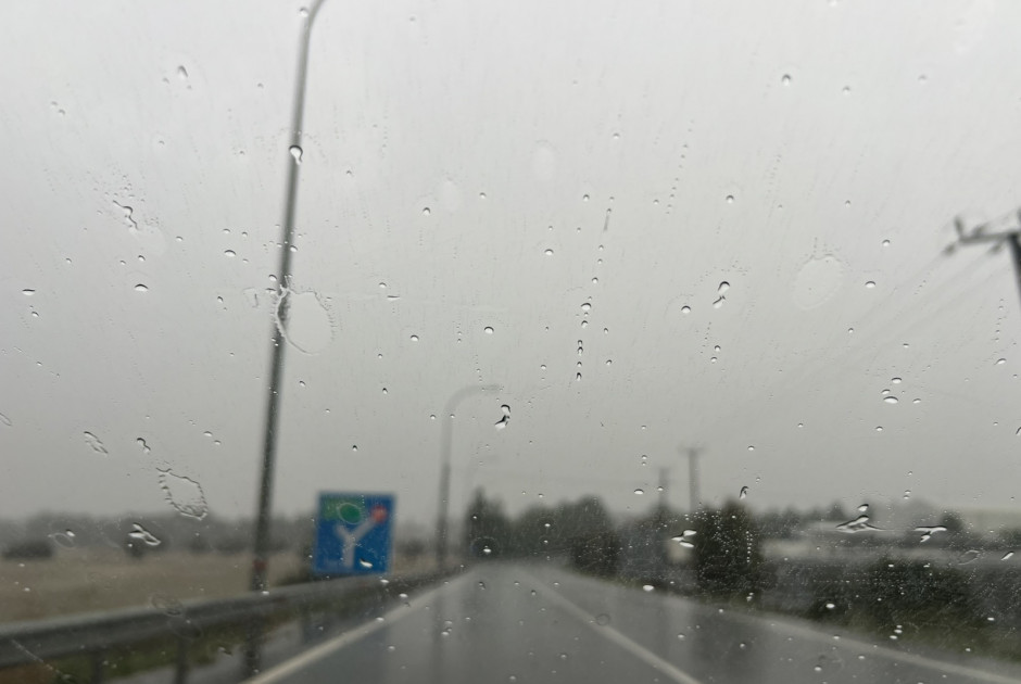 Έντονα καιρικά φαινόμενα στους αυτοκινητόδρομους