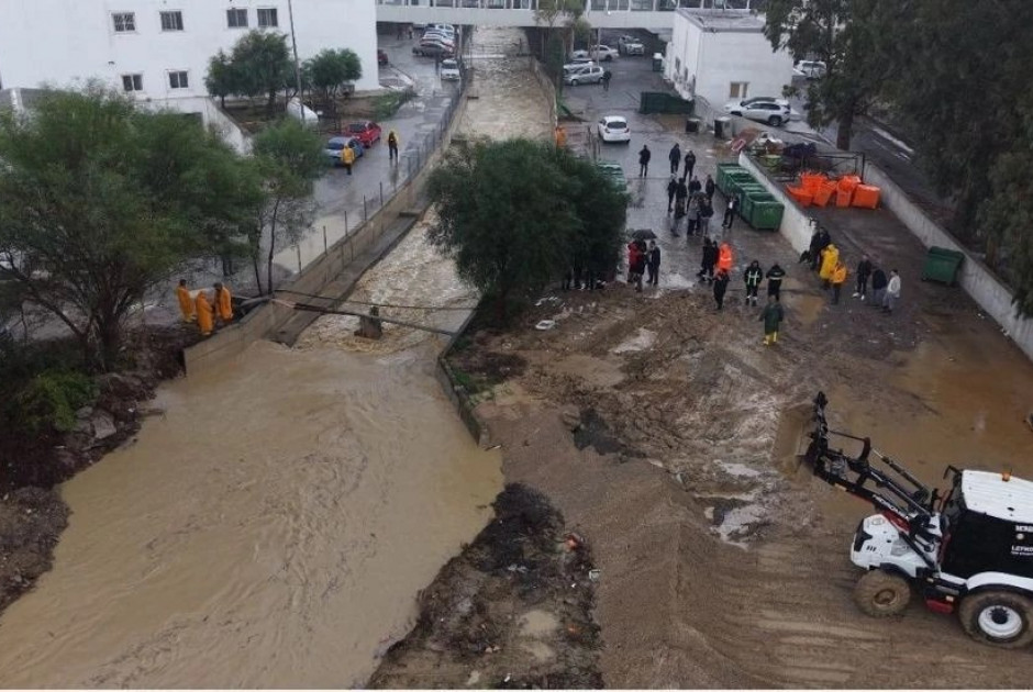Αγνοείται ένα πρόσωπο από τις πλημμύρες στα Κατεχόμενα