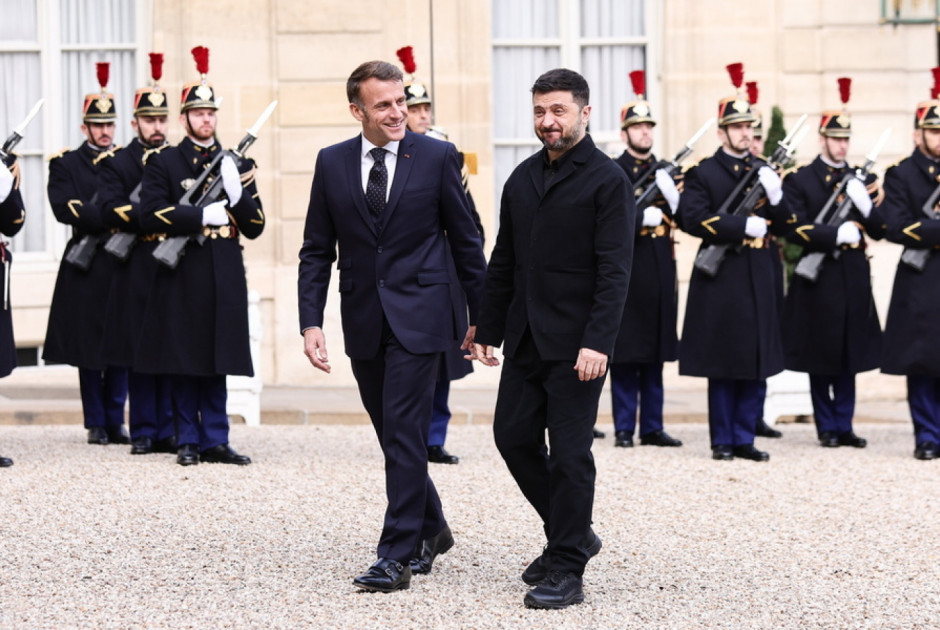 Συνάντηση Μακρόν – Ζελένσκι: Δεν υπάρχει οριστικοποιημένο ειρηνευτικό σχέδιο για την Ουκρανία