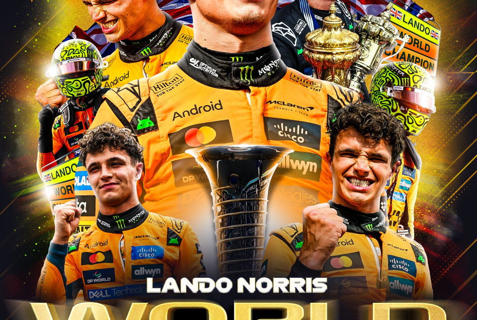 F1: Ο Λάντο Νόρις είναι ο Παγκόσμιος Πρωταθλητής του 2025