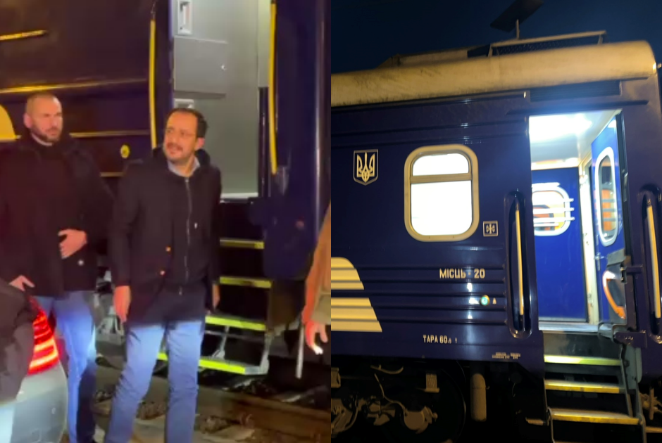 Αποστολή ΑΝΤ1 στην Ουκρανία: Στο τρένο για το Κίεβο ο Πρόεδρος Χριστοδουλίδης (ΒΙΝΤΕΟ)