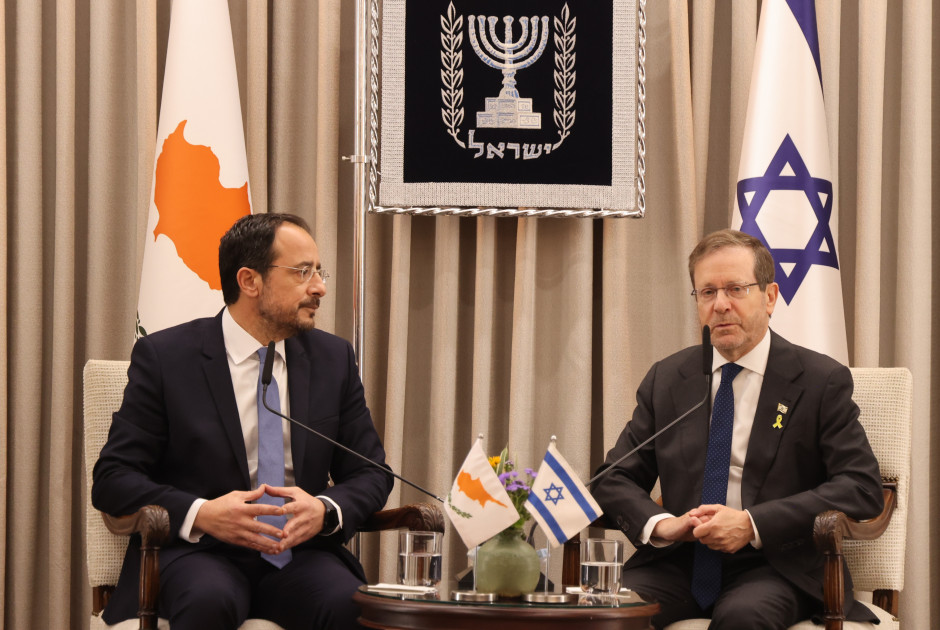 ΠτΔ στο Ισραήλ: Συναντήθηκε με τον Ισαάκ Χέρτζογκ