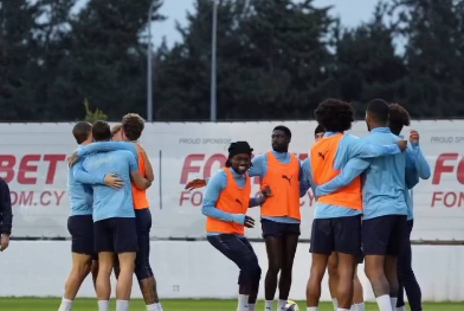 ΠΛΑΝΑ από την προπόνηση της Πάφου (ΒΙΝΤΕΟ)