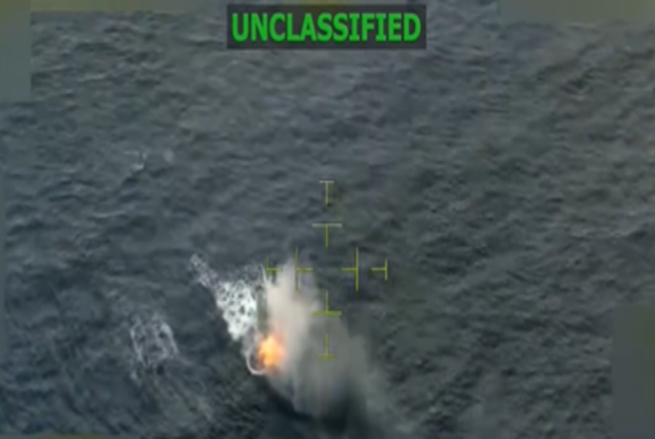 ΗΠΑ: Έπληξαν σκάφος που θεωρούν πως μετέφερε ναρκωτικά - Ένας νεκρός (ΒΙΝΤΕΟ)