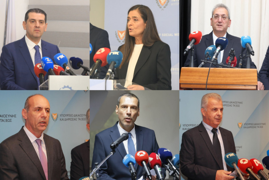 Ολοκληρώθηκε η τελετή παράδοσης των πέντε νέων μελών του Υπουργικού – Δείτε τα βιογραφικά τους