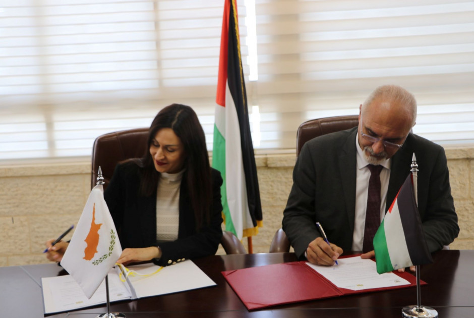 Δυνατότητες συνεργασίας συζήτησε η Υπ. Γεωργίας με τον Παλαιστίνιο ομόλογό της (ΒΙΝΤΕΟ)