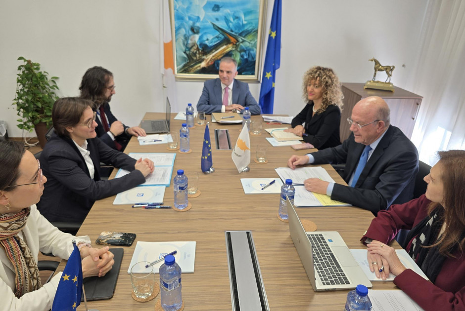 Συνάντηση Μ. Κεραυνού με S. Riso για το νέο Πολυετές Δημοσιονομικό Πλαίσιο