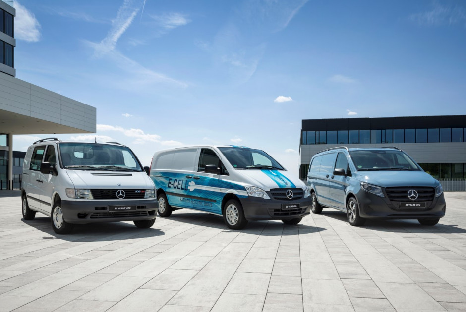 H Mercedes-Benz γιορτάζει τα 30χρονα του Vito στην αγορά